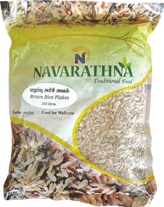 Picture of Brown Rice Flakes(350grm)-பழுப்பு அரிசி அவல் (350gm)
