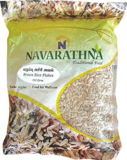 Picture of Brown Rice Flakes(350grm)-பழுப்பு அரிசி அவல் (350gm)
