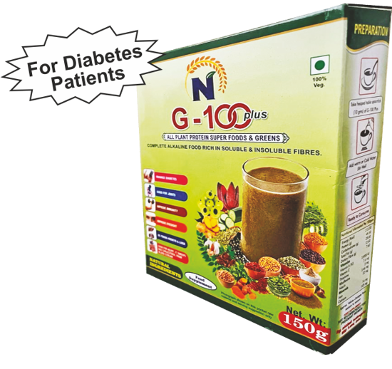 Picture of G 100+ HEALTH MIX (150 Grm)