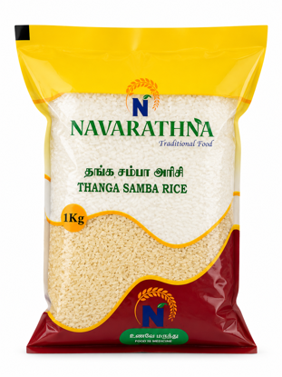 Picture of THANGA SAMBA RICE-தங்க சம்பா அரிசி 1Kg