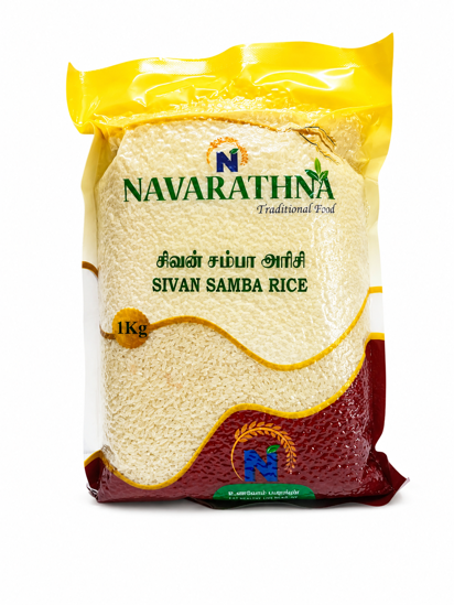 Picture of SIVAN SAMBA RICE சிவன் சம்பா அரிசி  1Kg