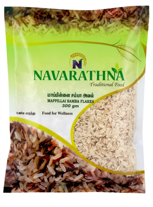 Picture of Mappillai Samba Flakes 350 grm-மாப்பிள்ளை சம்பா அவல் (350gm)
